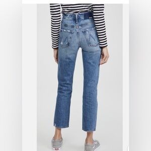 Mother High Waisted Hiker Hover Jeans Size 33